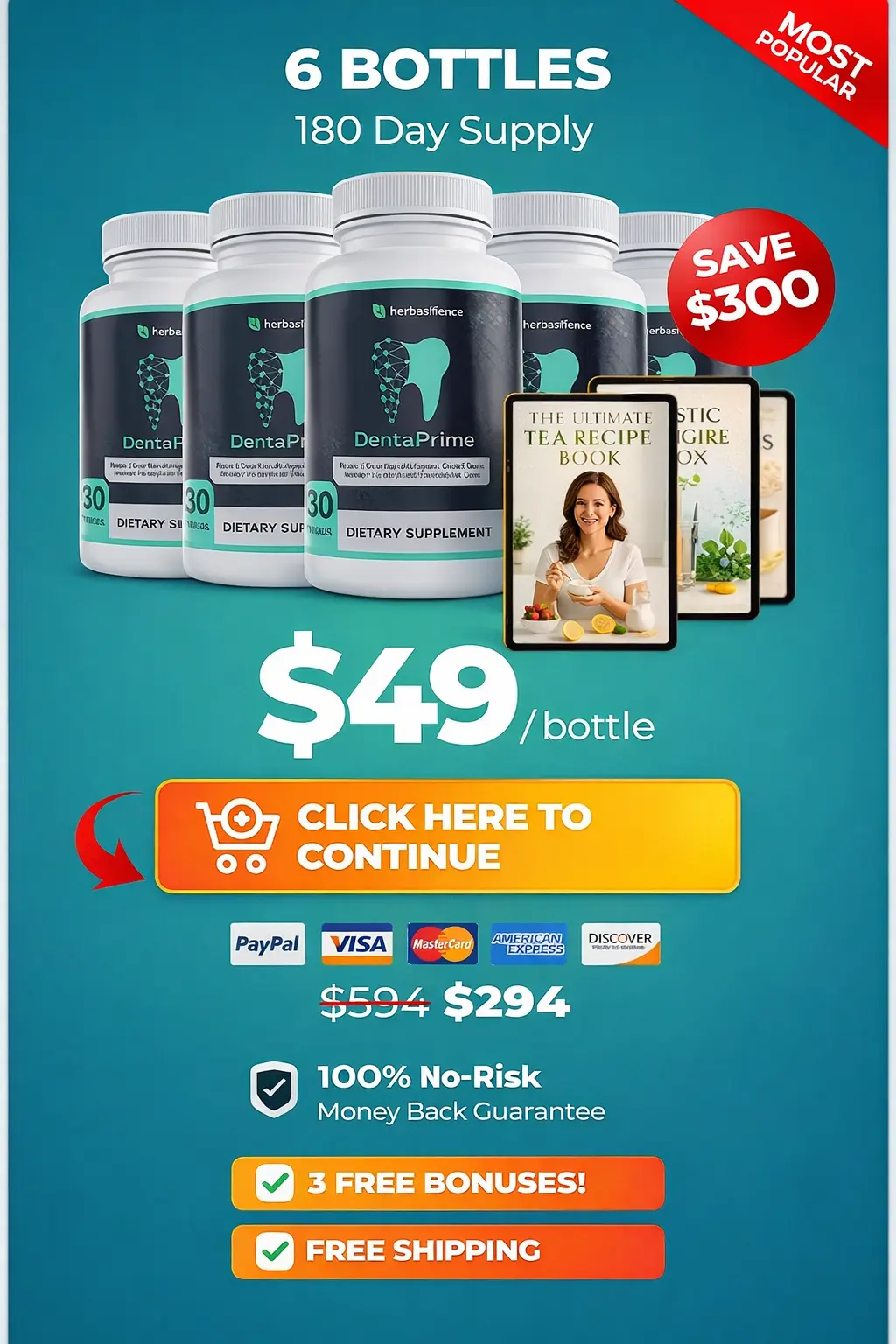 dentalprime 6 Bottle Price